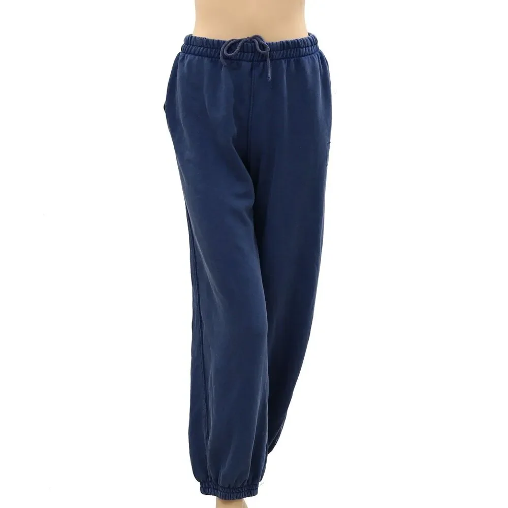 Free People FP Movement Jogger Pants High-Rise Ribbed Pull-On Smocked S 286701